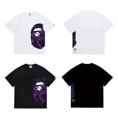 Bathing ape Bape T Shirts High-quality 100% cotton streetwear