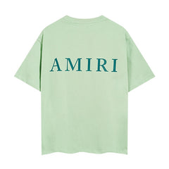 Amiri T Shirts Red text