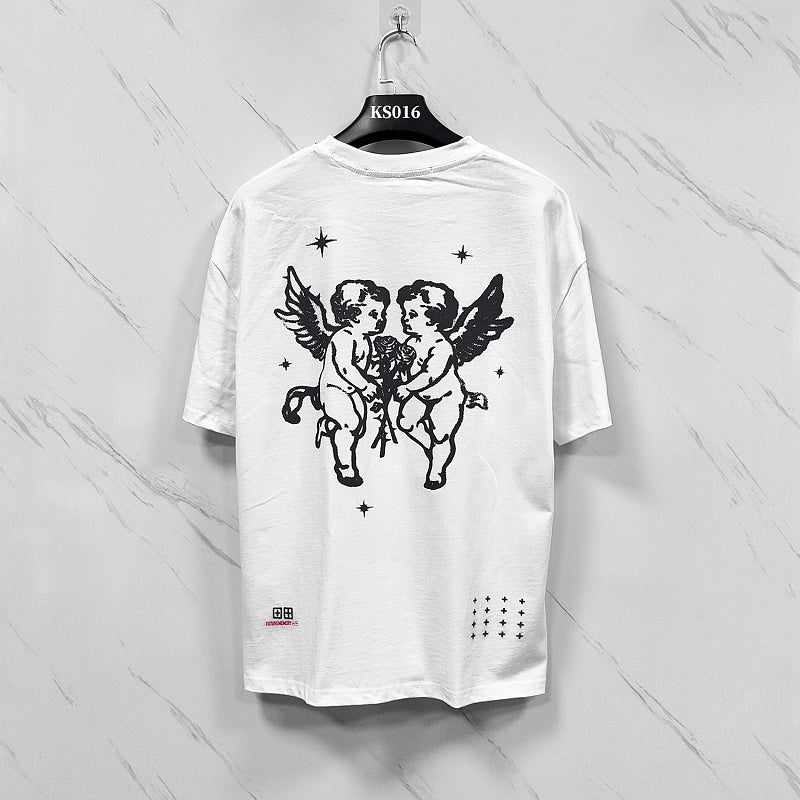 KSUBI T SHIRTS High-quality 260g 32-count double-yarn pure cotton streetwear—suitable for all seasons.