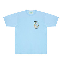 Casablanca T Shirts Street High-quality pure cotton