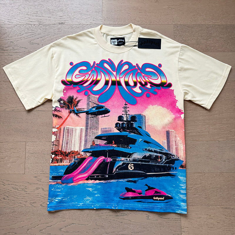 Godspeed T Shirts 260g pure cotton fabric