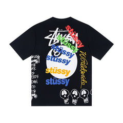 Stussy T shirts High-quality 260g pure cotton double yarn fabric