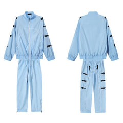 Trapstar Jacket & Sweatpants Two-Piece Set – High-Quality Casual Embroidered Set