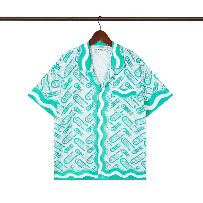 Casablanca Beach Shirt & Shorts Set Casual Summer Vacation/Travel Wear (Sold Separately)