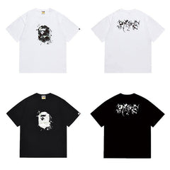 Bathing ape Bape T Shirts High-quality 100% cotton streetwear