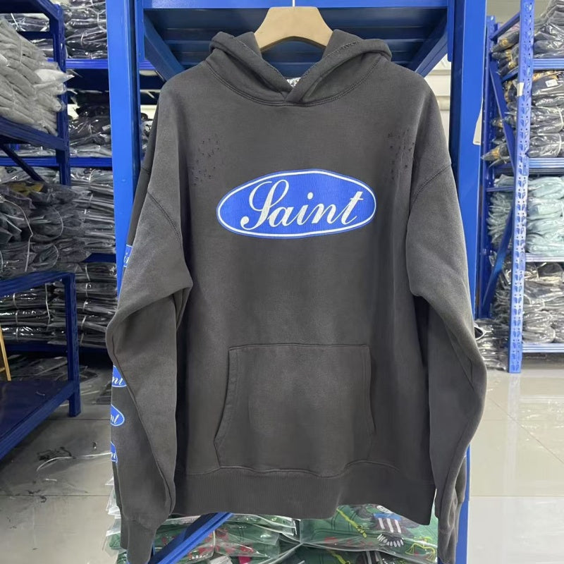 Saint Michael hoodie with printed design - fashionable