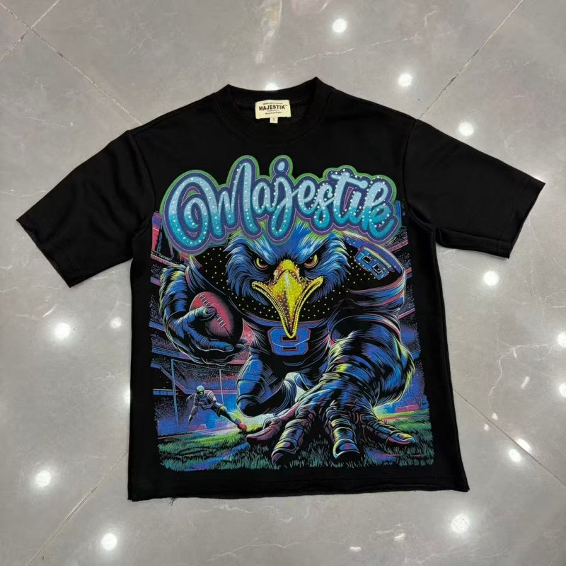 MAJESTIK T Shirts Loose fit 100% cotton