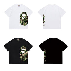 Bathing ape Bape T Shirts High-quality 100% cotton streetwear