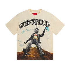 Godspeed T Shirts 260g pure cotton fabric