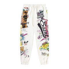 Saint Michael Distressed Wash Sweatpants