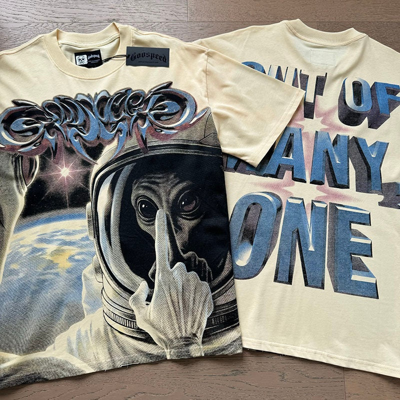 Godspeed T Shirts 100% pure cotton 260g fabric