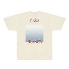 Casablanca T Shirts Street High-quality pure cotton