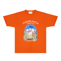 Casablanca T Shirts Street High-quality pure cotton