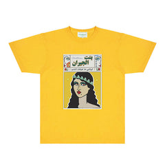 Casablanca T Shirts Street High-quality pure cotton