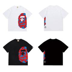 Bathing ape Bape T Shirts High-quality 100% cotton streetwear