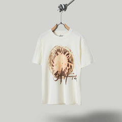 Travis Scott T Shirts Cactus Jack x Utopia Utopia joint model bud limited edition short sleeve