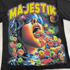 MAJESTIK T Shirts Loose fit 100% cotton