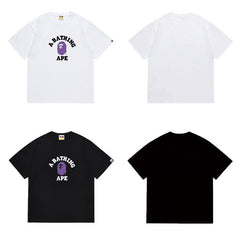 Bathing ape Bape T Shirts High-quality 100% cotton streetwear