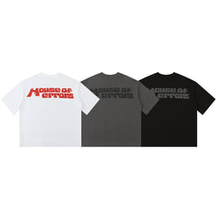 HOUSE OF ERRORS T Shirts High-quality pure cotton "Big Eye" high-street apparel 240g Double-Yarn Cotton