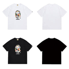 Bathing ape Bape T Shirts High-quality 100% cotton streetwear