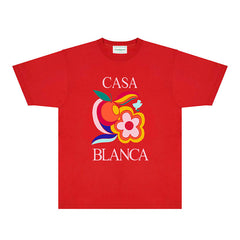 Casablanca T Shirts Street High-quality pure cotton