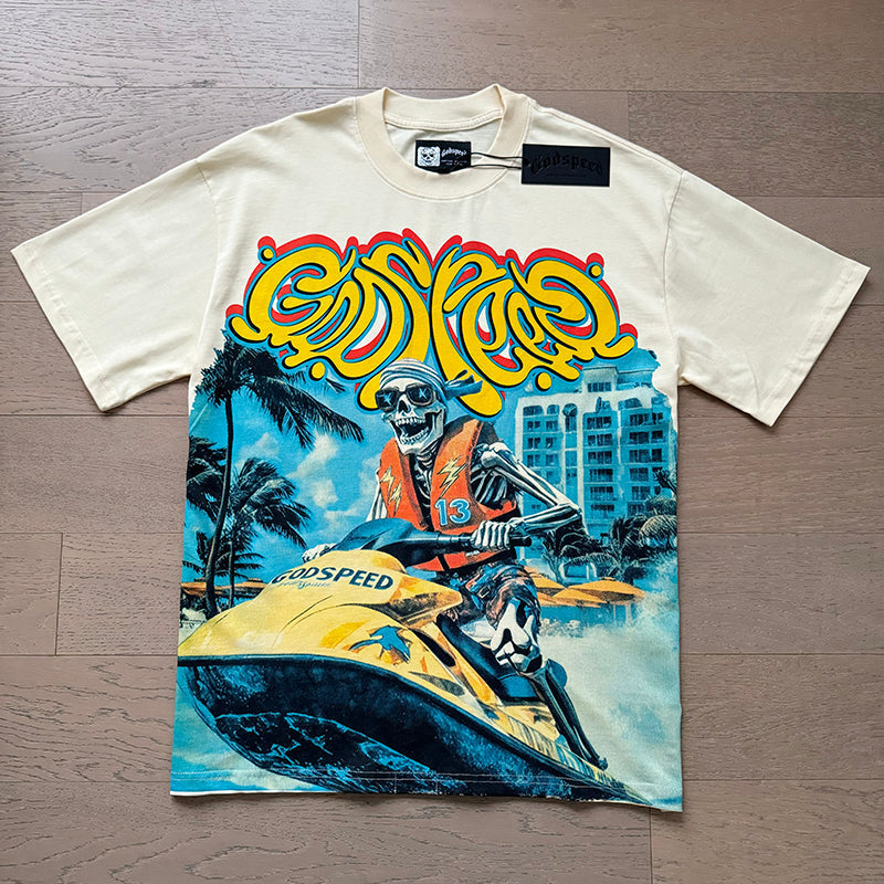 Godspeed T Shirts 260g pure cotton fabric
