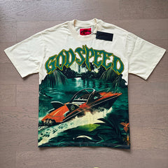Godspeed T Shirts 260g pure cotton fabric