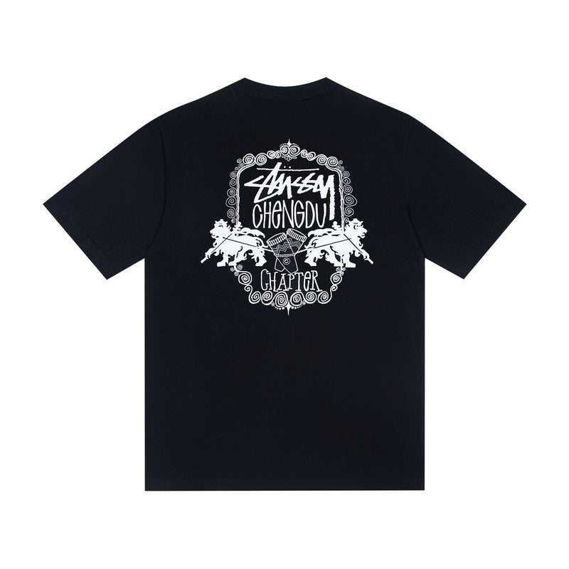 Stussy T shirts High-quality 260g pure cotton double yarn fabric