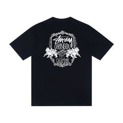 Stussy T shirts High-quality 260g pure cotton double yarn fabric