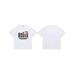 Bathing ape Bape T Shirts High-quality 100% cotton streetwear