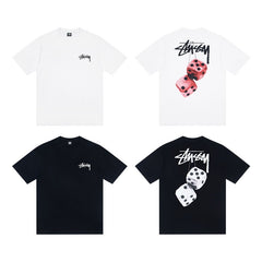 Stussy T shirts High-quality 260g pure cotton double yarn fabric