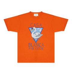 Casablanca T Shirts Street High-quality pure cotton
