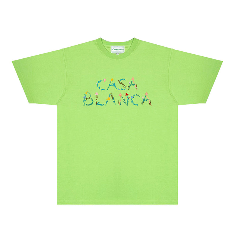 Casablanca T Shirts Street High-quality pure cotton