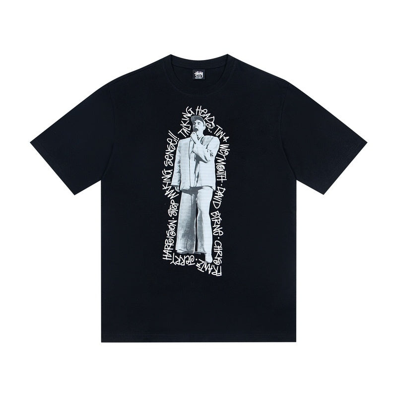 Stussy T shirts High-quality 260g pure cotton double yarn fabric