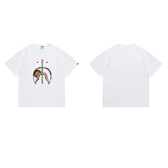Bathing ape Bape T Shirts High-quality 100% cotton streetwear