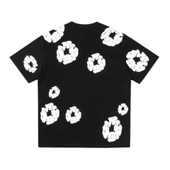 Denim Tears T Shirts Premium-quality puff print casual streetwear style