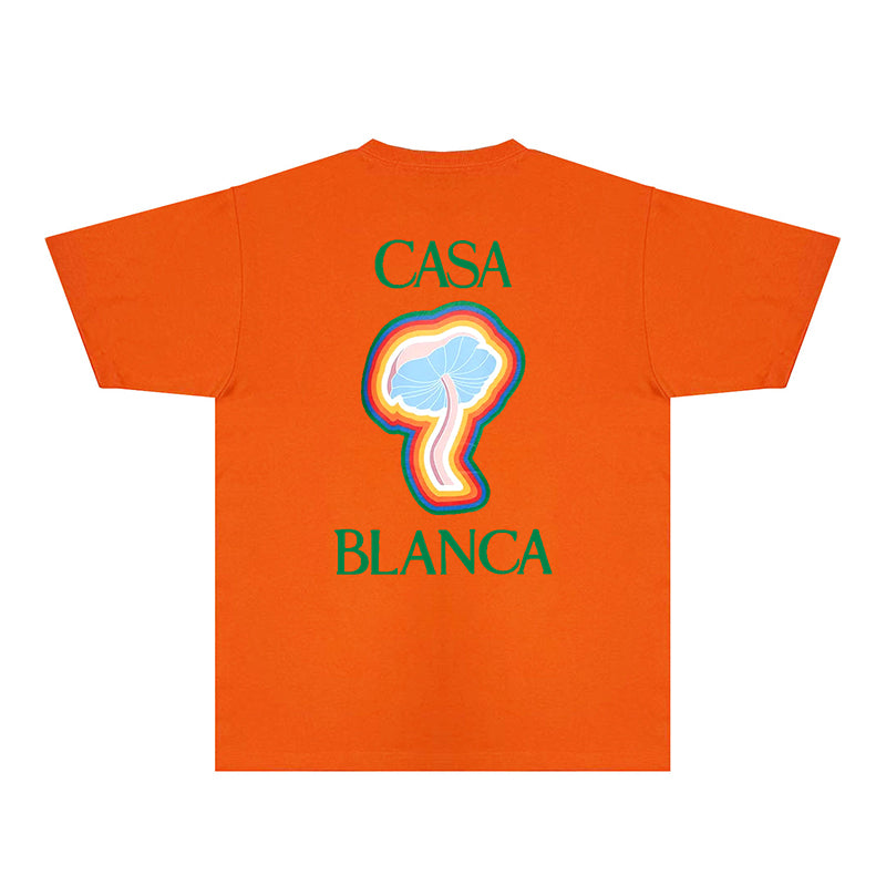 Casablanca T Shirts Street High-quality pure cotton