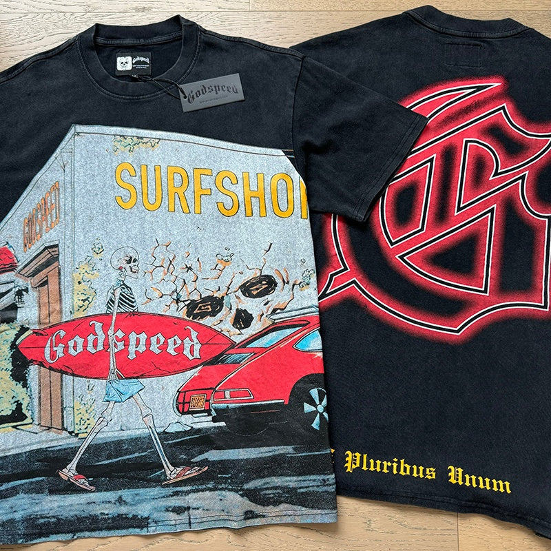 Godspeed T Shirts 100% pure cotton 260g fabric