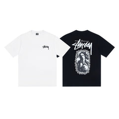 Stussy T shirts High-quality 260g pure cotton double yarn fabric
