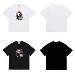 Bathing ape Bape T Shirts High-quality 100% cotton streetwear