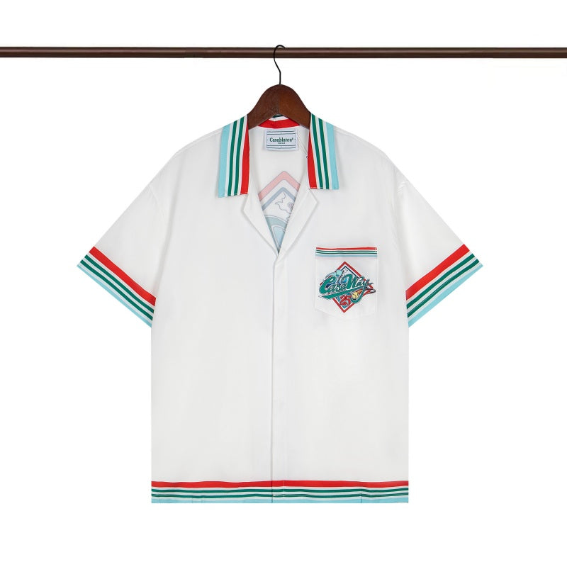 Casablanca Beach Shirt & Shorts Set Casual Summer Vacation/Travel Wear (Sold Separately)