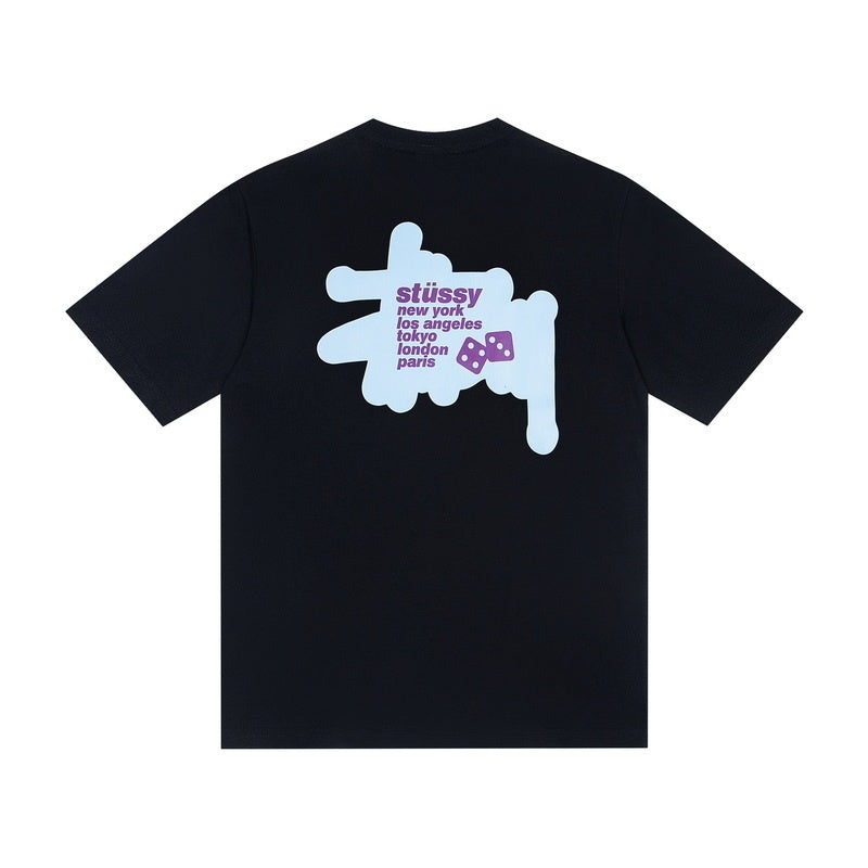 Stussy T shirts High-quality 260g pure cotton double yarn fabric