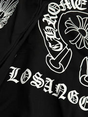 Chorme Heart hoodie Clearance sale at rock-bottom price L size, Chest 104cm, Length 69cm