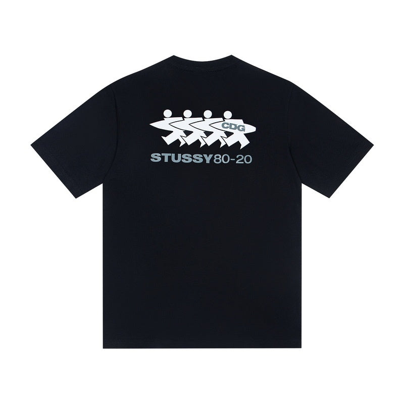 Stussy T shirts High-quality 260g pure cotton double yarn fabric
