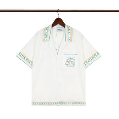 Casablanca Beach Shirt & Shorts Set Casual Summer Vacation/Travel Wear (Sold Separately)