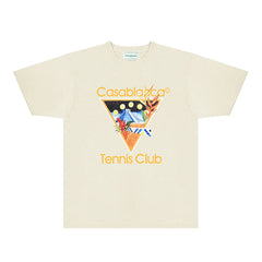 Casablanca T Shirts Street High-quality pure cotton