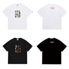 Bathing ape Bape T Shirts High-quality 100% cotton streetwear
