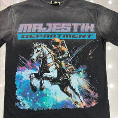 MAJESTIK T Shirts Loose fit 100% cotton
