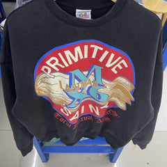 Saint Michael Printed Cotton Sweatshirt