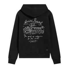 Amiri Hoodie Hand-drawn little house